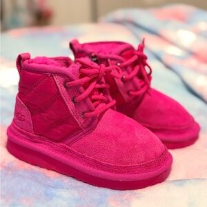 Toddler Pink UGG Neumel Sz 9 Boots